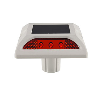 Blue Flash Light Solar Panel Road Stud Motorway Road Marker