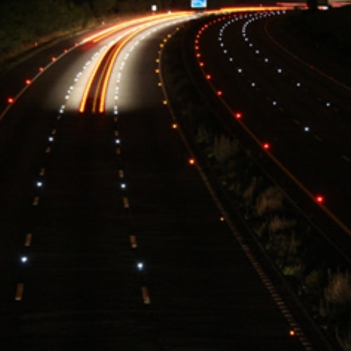 Solar Road Studs For Motorway Help To Improve Road Safety